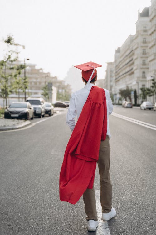 Imagine de stoc gratuită din absolvent, drum, focalizare selectivă