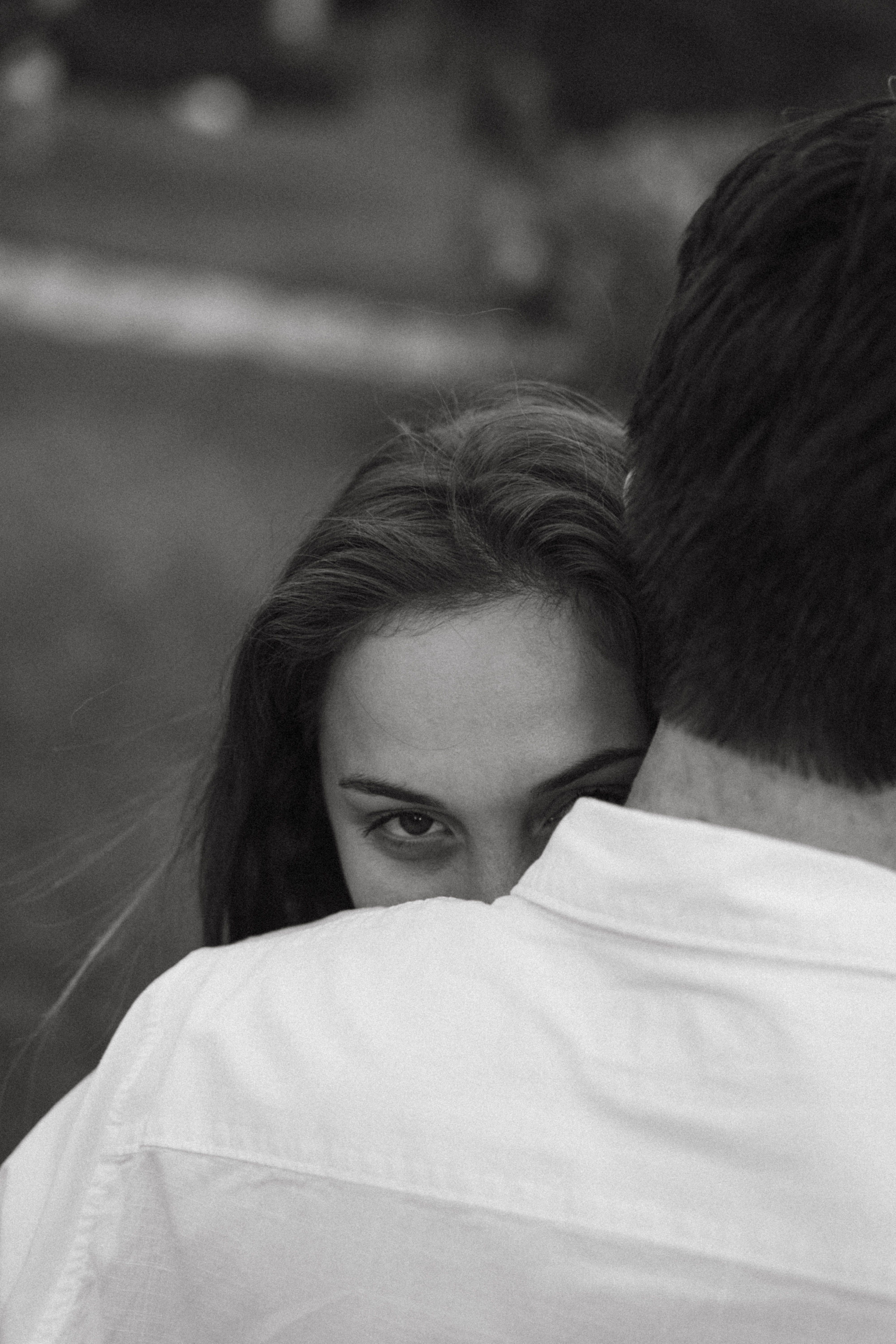 Woman behind Man · Free Stock Photo