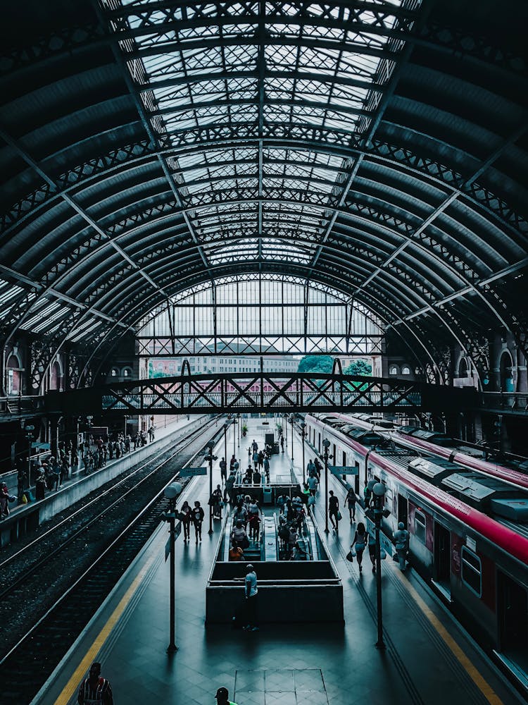 People Inside Train Station