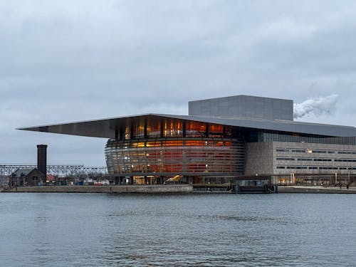 Danimarka, Kopenhag, Opera binası içeren Ücretsiz stok fotoğraf