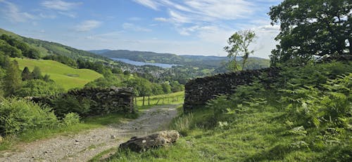 Fairfield Horseshoe, view of Ambleside