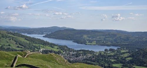 Catbells, view of Windermere water