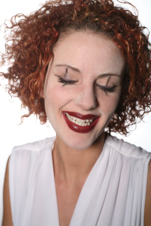 Free stock photo of clown, clown woman, hair