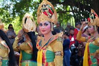 Women Wearing Brown Head Accessory