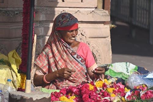 Flower seller 