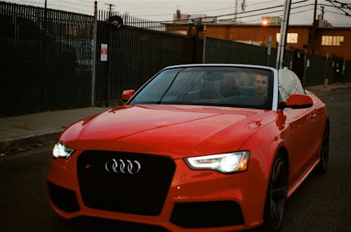 Free stock photo of audi, cabriolet, car Stock Photo
