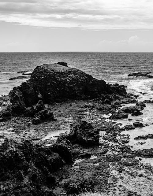 岩石, 岩石的, 岸邊 的 免費圖庫相片