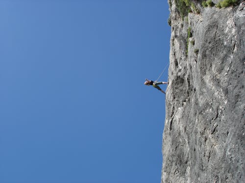 Gratuit Imagine de stoc gratuită din alpinist, aventură, cățărare pe stânci Fotografie de stoc