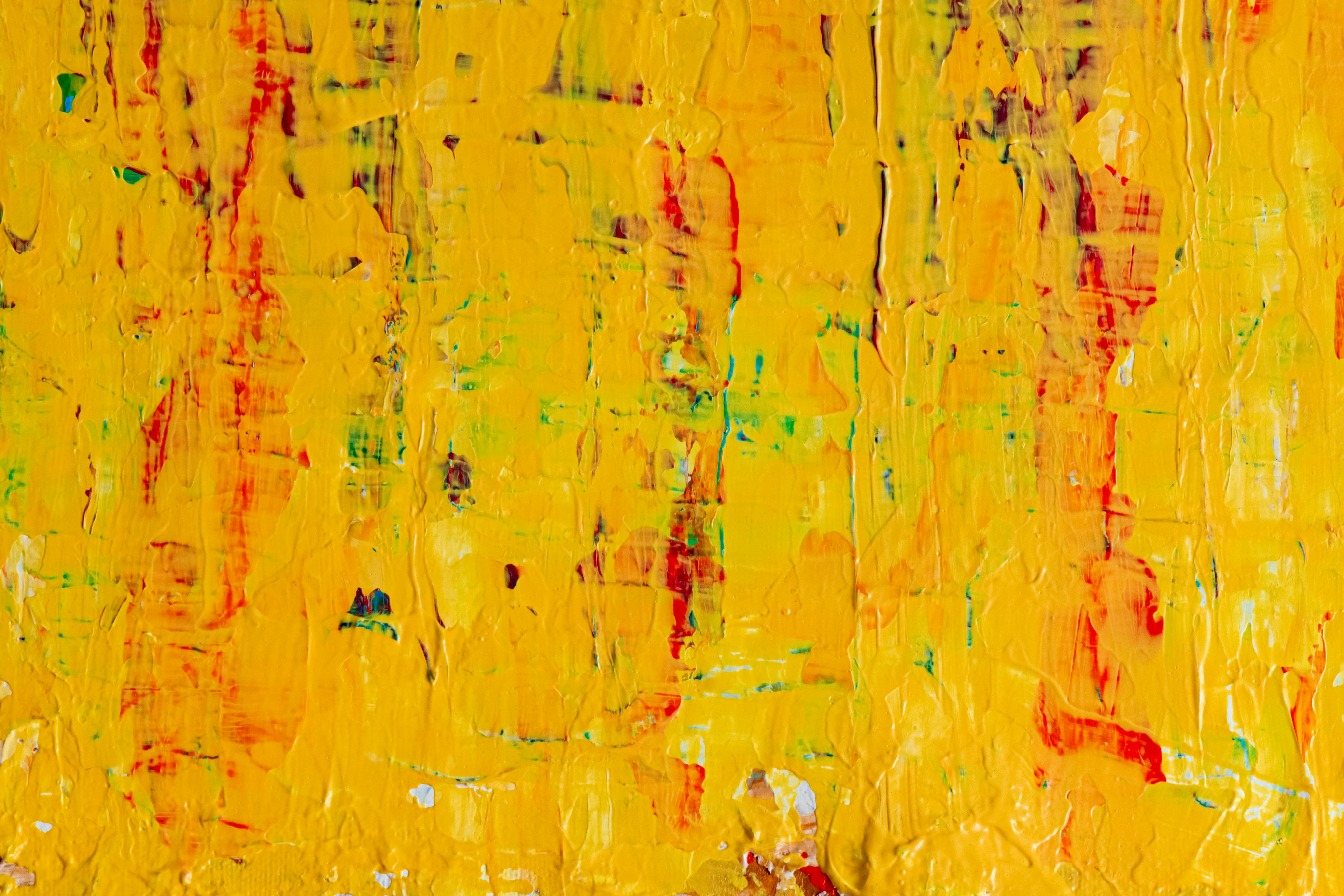 Photo Of Yellow Abstract Painting Free Stock Photo   Pexels Photo 2569492 