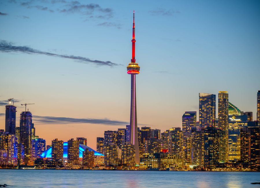 Toronto, Canada — skyline and landmarks · stay connected with a Toronto eSIM from My Holiday SIM
