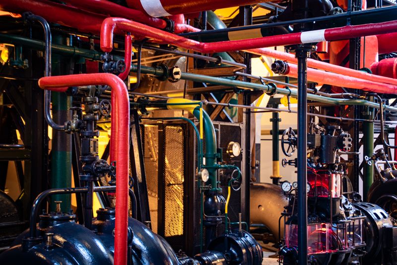 Pneumatic Pipe Installation