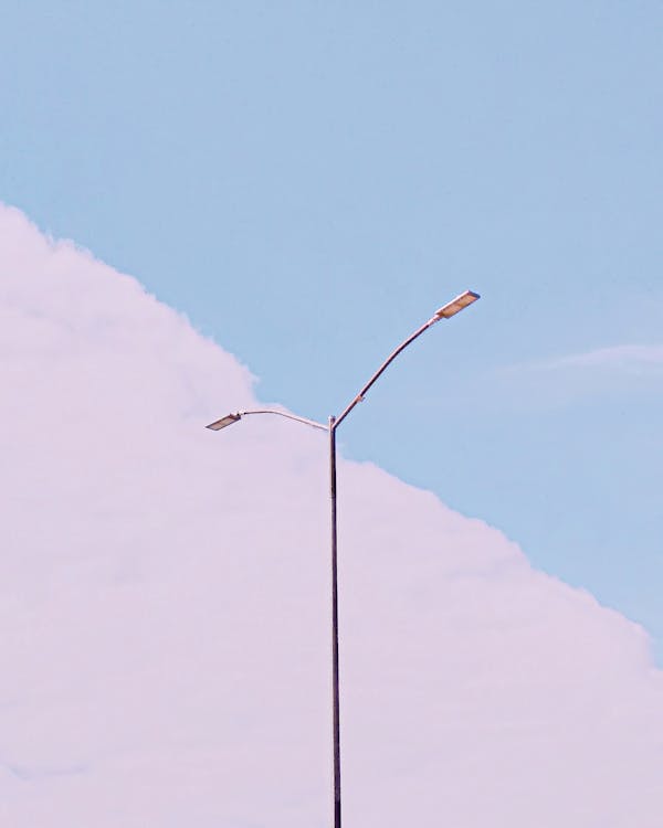Ingyenes stockfotó ég, lámpaoszlop, utcai lámpa témában