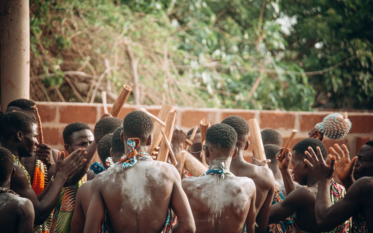 Group Of Men At Tribal Ritual Free Stock Photo group-of-men-at-tribal-ritual-free-stock-photo