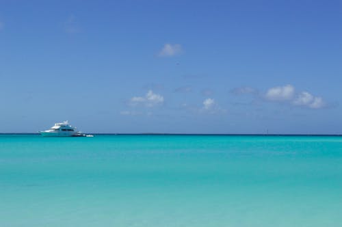 Free stock photo of beach, boat, sky