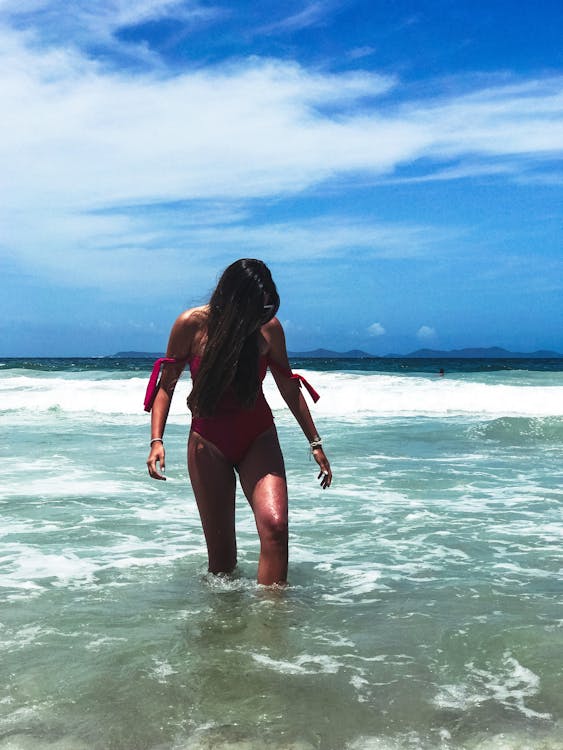 Woman At The Beach