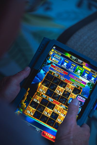 Slot rulat pe tabletă, în mod demo