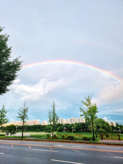 Free stock photo of rainbow