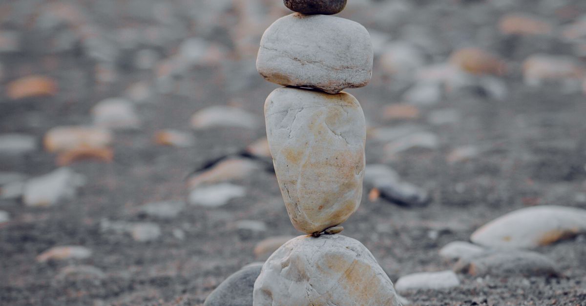 Stacked Rocks Pexels A stack of rocks on a beach · Free Stock Photo
