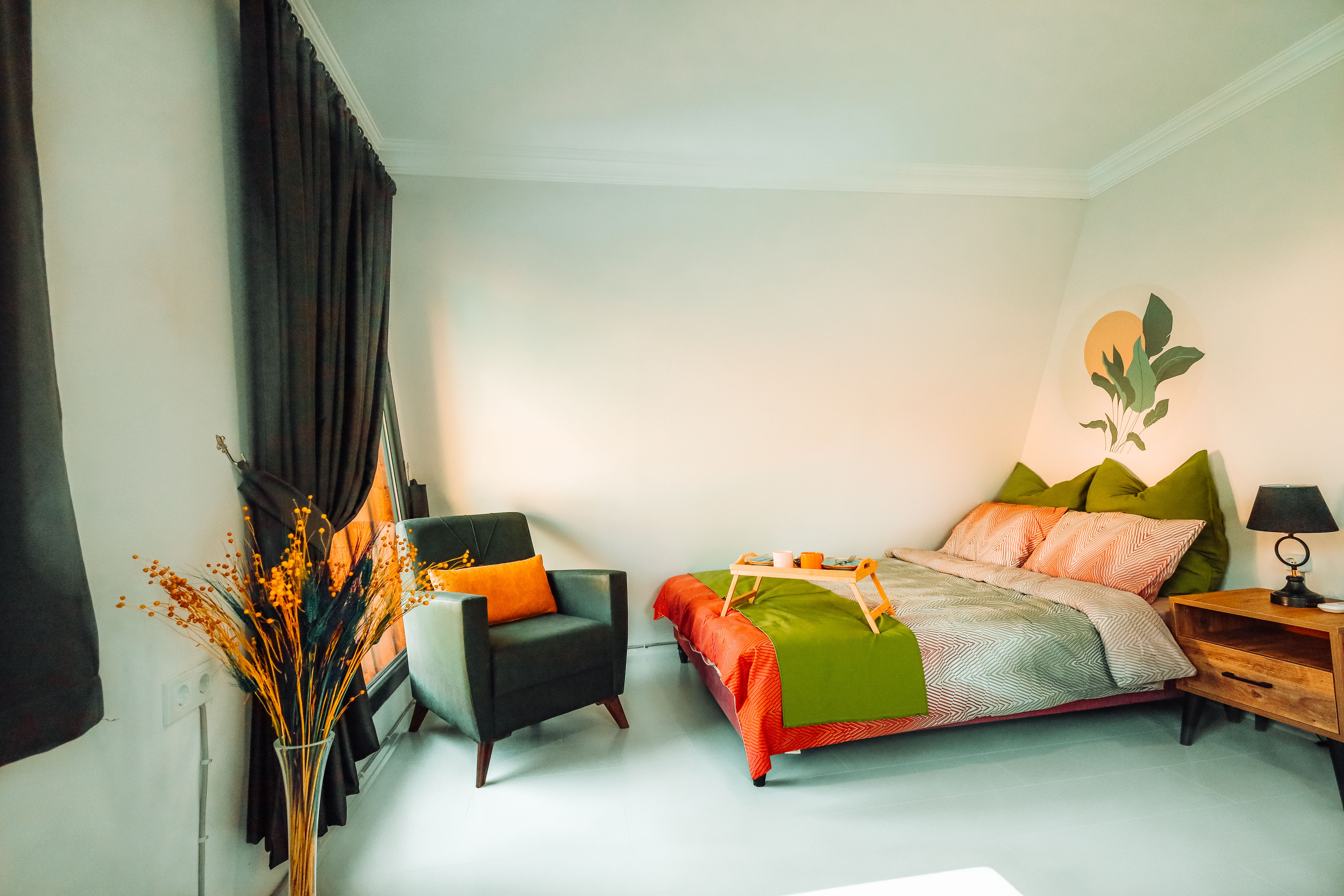 Interior Painting in Brompton — surfaces prepped and cut in by hand