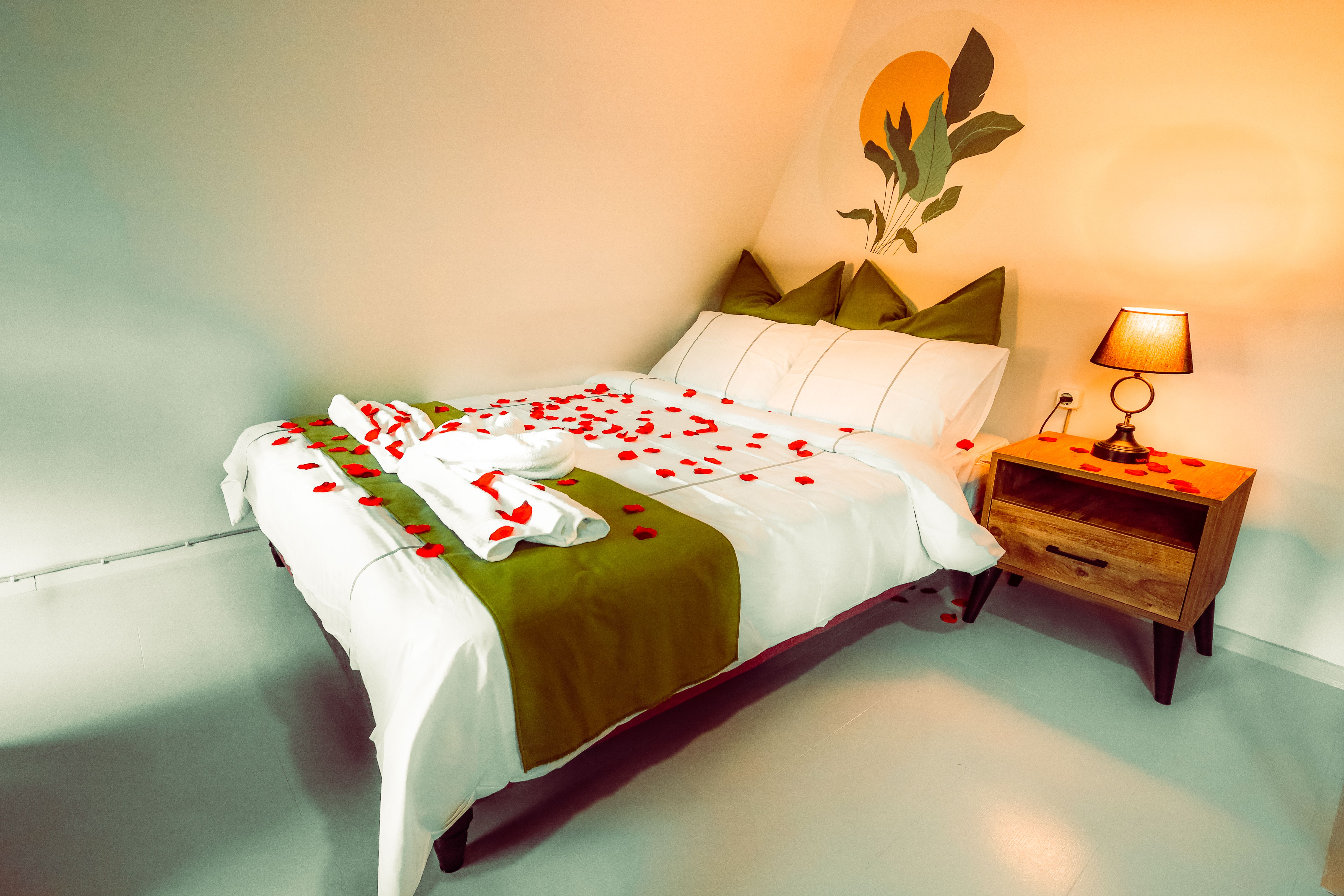 Interior de habitación de lujo