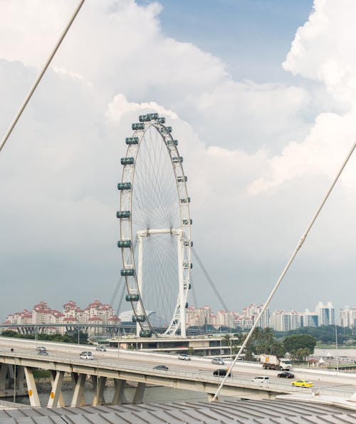 摩天輪, 旅行, 橋 的 免费素材图片