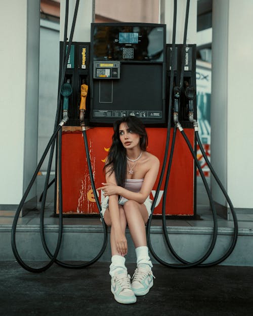 ガスポンプ, ガソリン, ガソリンスタンドの無料の写真素材