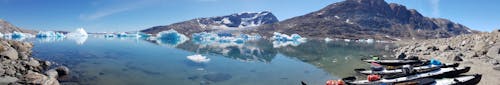 全景, 冰山, 凍結的 的 免費圖庫相片