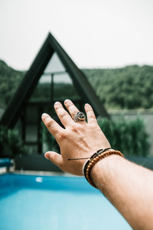 Best Pool Hand Mans Hand by the Pool · Free Stock Photo