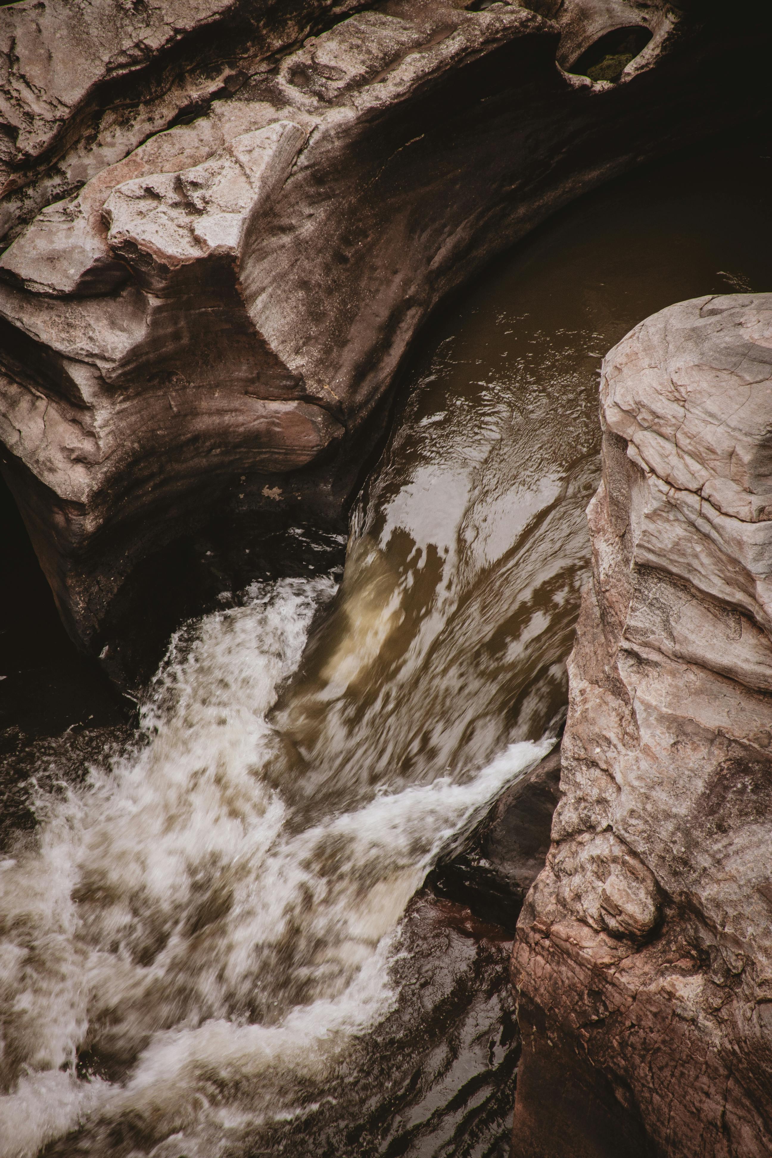 burks luck potholes south africa rock waterfall