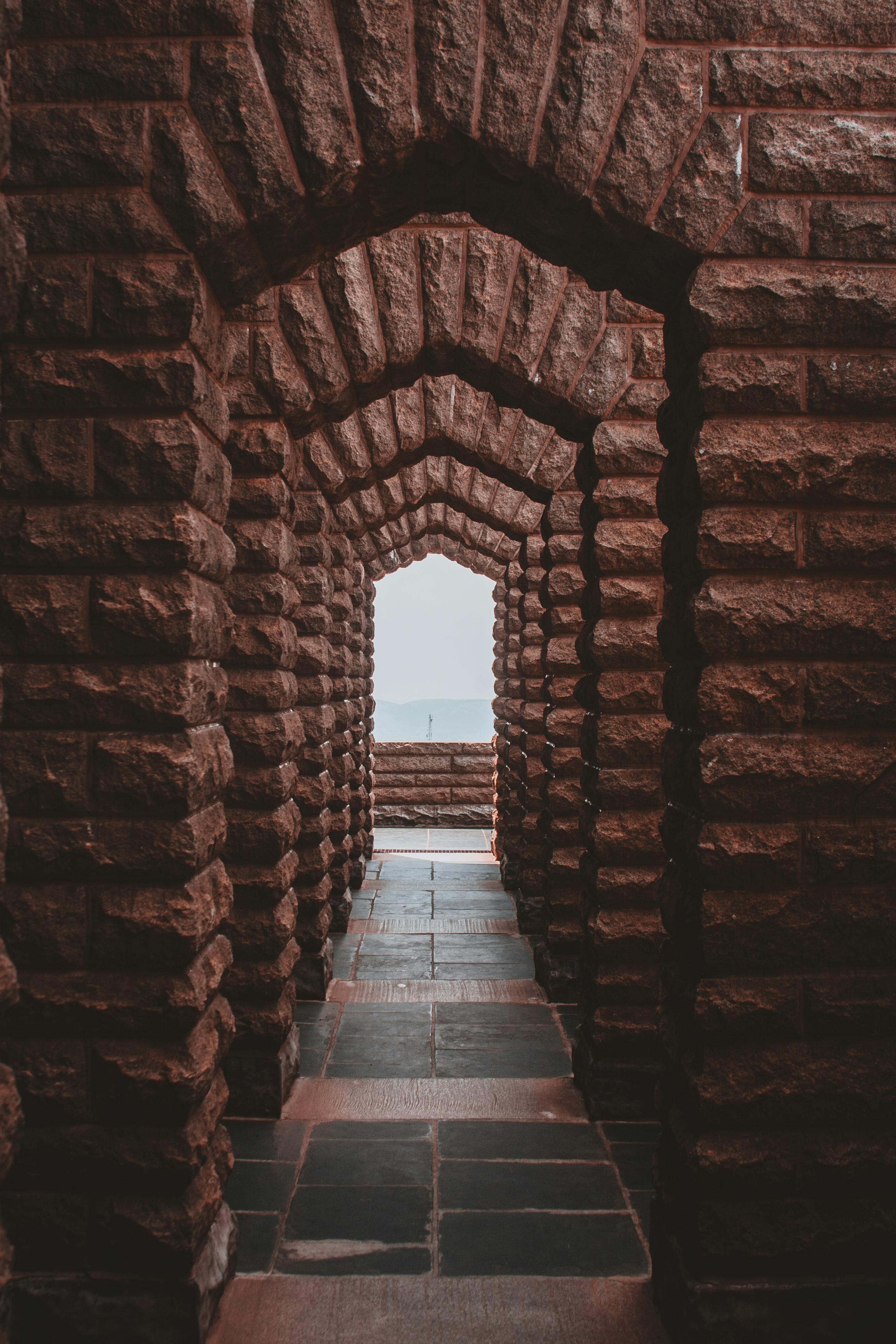 south africa stone arch passage