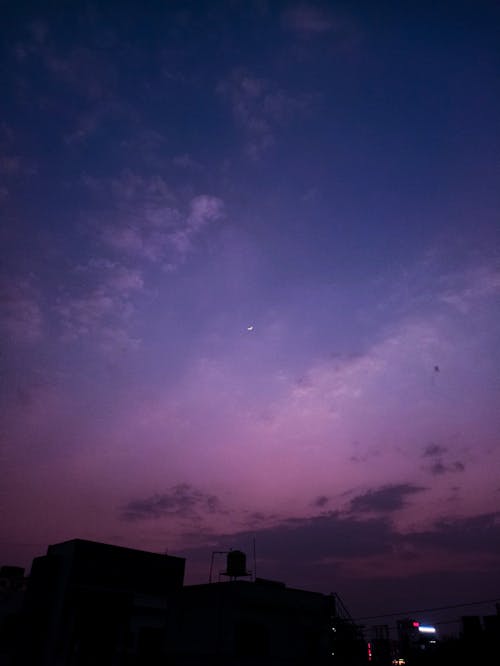 Gratis stockfoto met avondlucht, bewolkte hemel, blauwe lucht