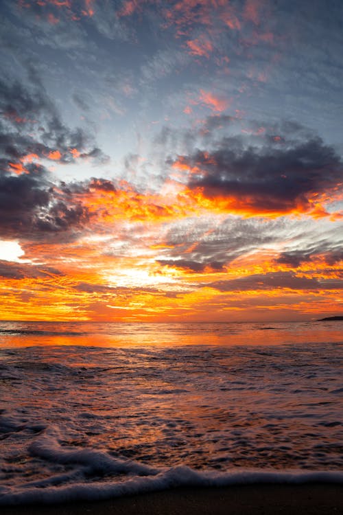 atardecer, 夏天, 夕阳的颜色 的 免费素材图片