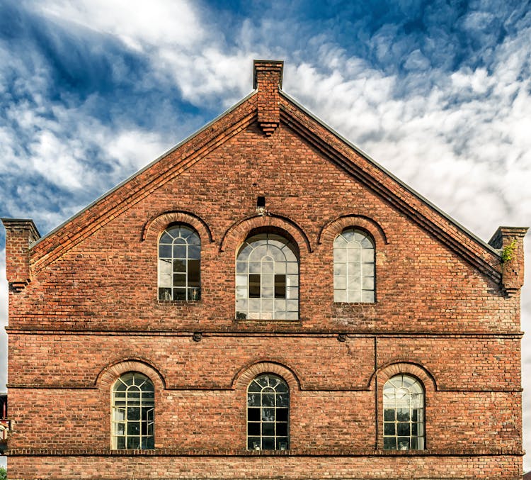 Low Angle View Of Historic Building Against Sky