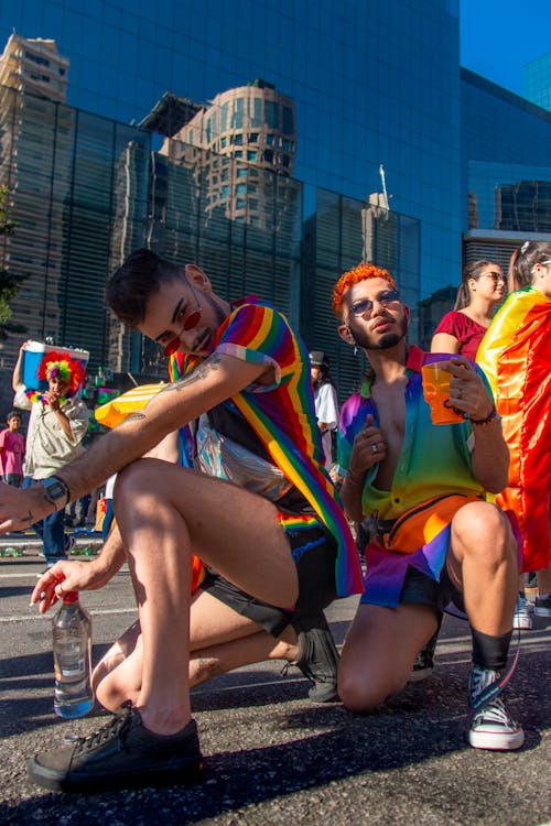 Kostnadsfria Kostnadsfri bild av firande, gata, gay pride-h Stock foto