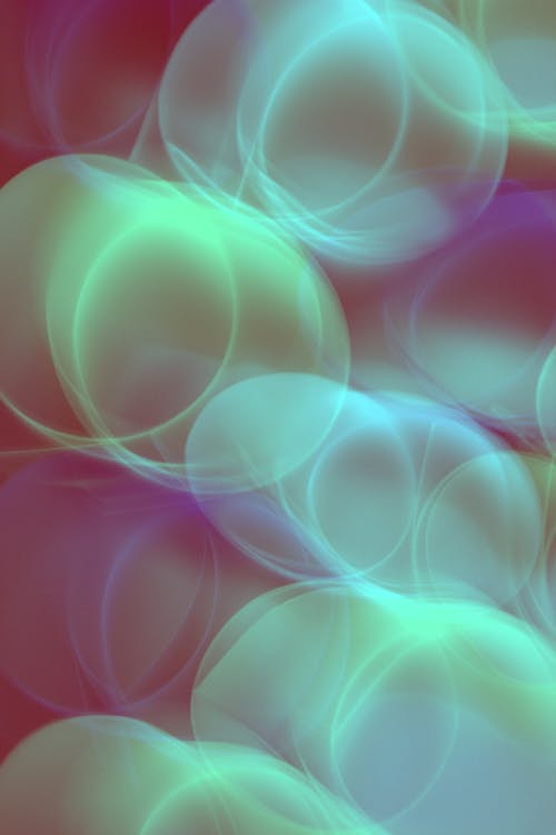 A colorful abstract background with bubbles