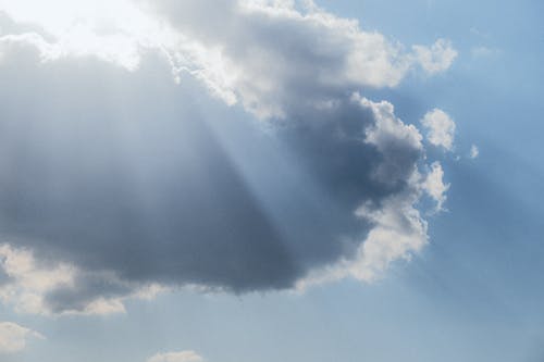 云盖, 光束, 夏天 的 免费素材图片
