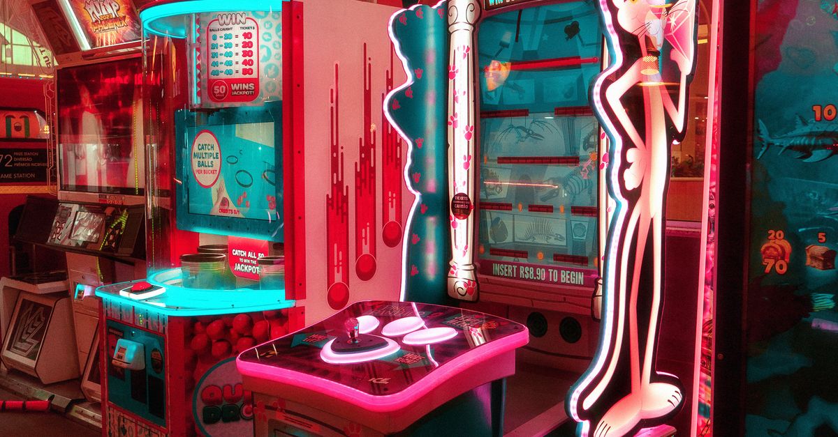 Pink Arcade Games · Free Stock Photo