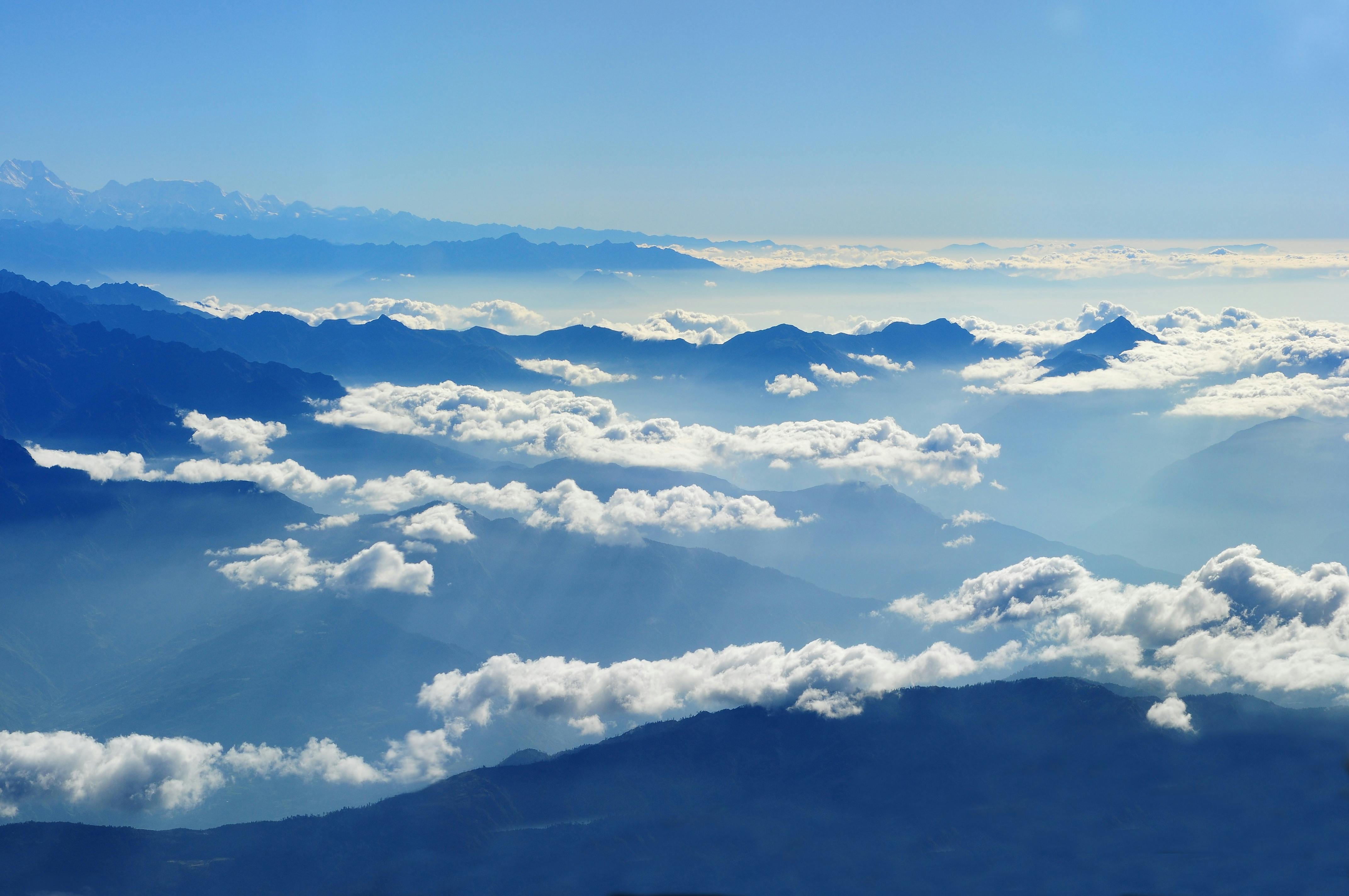 Aerial View of Cloudscape \u00b7 Free Stock Photo