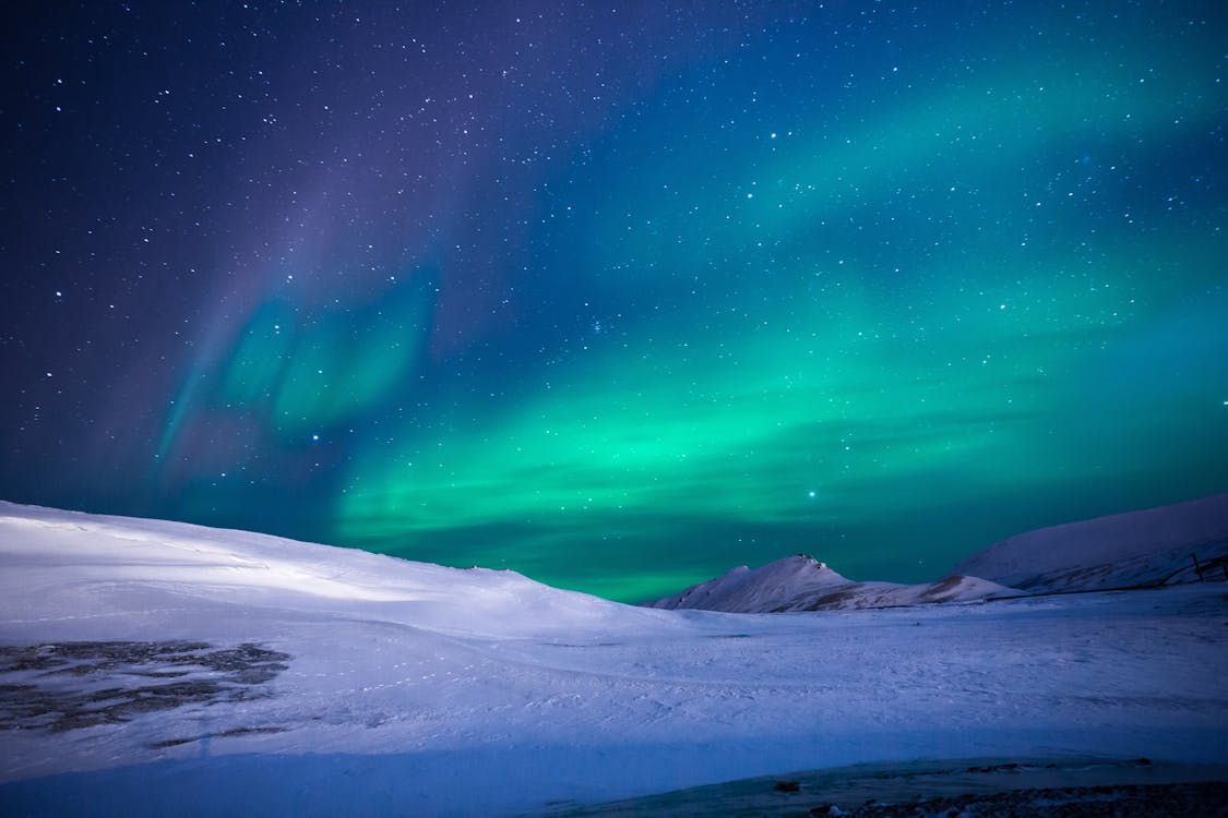 Immagine gratuita di artico, aurora, aurora boreale