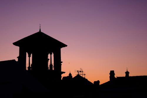 安達盧西亞, 屋頂, 落日的天空 的 免費圖庫相片