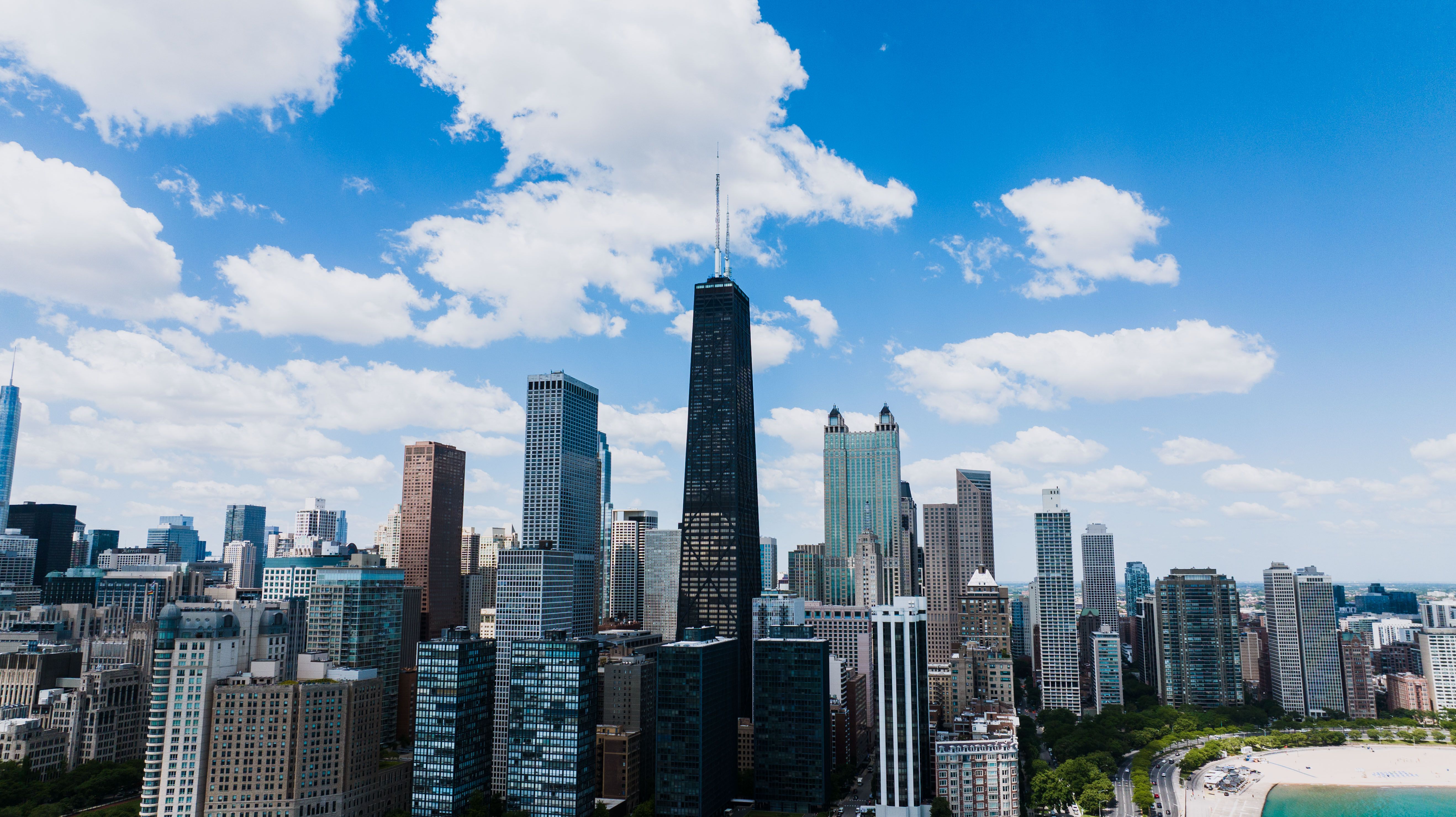 View of Chicago Skyline · Free Stock Photo