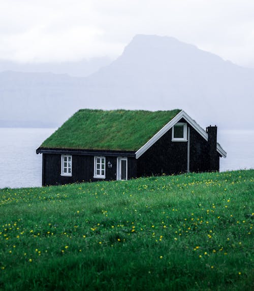 Gratis arkivbilde med arkitektur, bungalow, færøyene