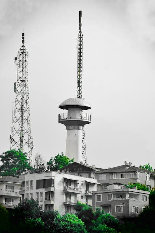 Kostnadsfri bild av observationspunkt, utsiktstorn, vitt torn