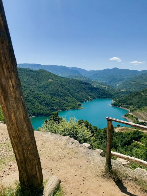 baraj, blue, green içeren Ücretsiz stok fotoğraf