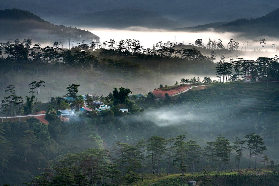 Scenic View Of Mountains During Daytime