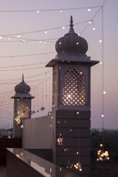 Free stock photo of birthday decorations, bright lights, christmas lights