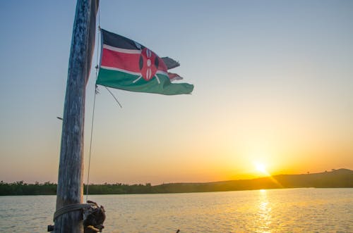 Free stock photo of flag, indian ocean, kenya