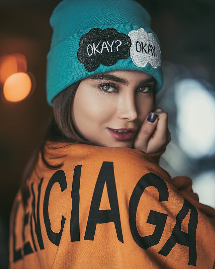 Photo Of A Woman Wearing Beanie