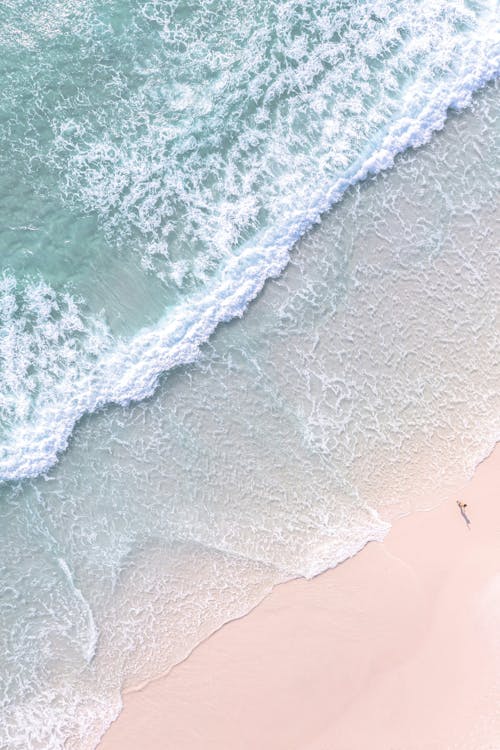 모래, 바다, 손을 흔들다의 무료 스톡 사진