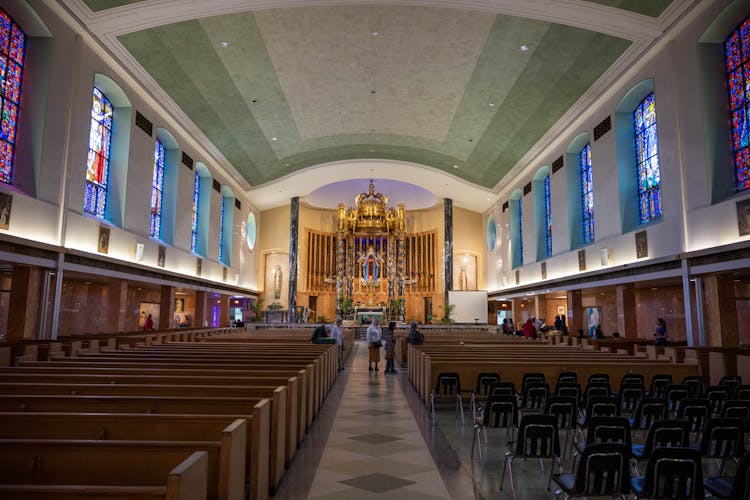 Interior Of A Church 